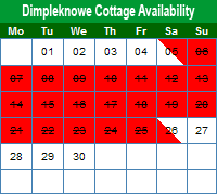 dimpleknowe cottage availability