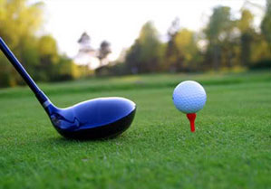 golfing