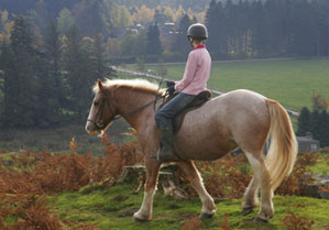 horse riding